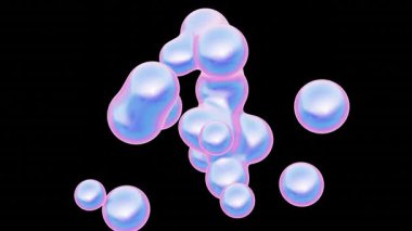 3 boyutlu renkli sıvı soyut arkaplan tasarımı