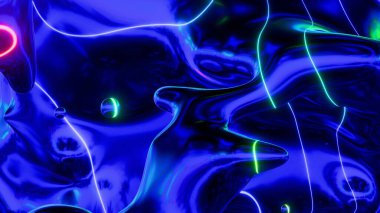 Renkli ışıklarla soyut arkaplan