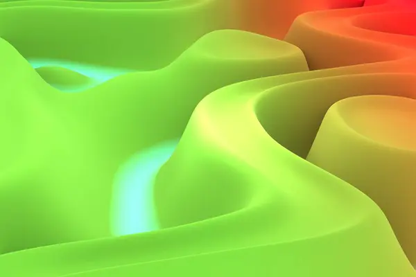 3 boyutlu görüntüleme. renkli arkaplan