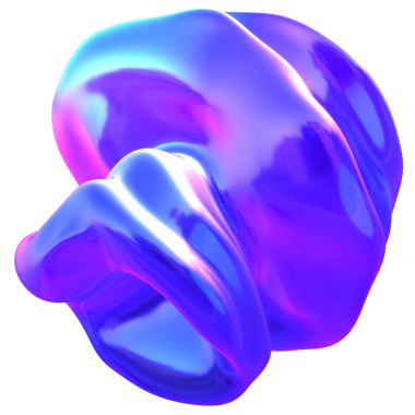 soyut holografik 3 boyutlu şekiller