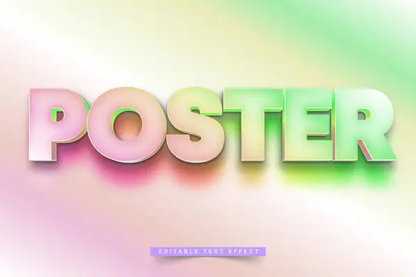 3B Gradyan Metin Efekti