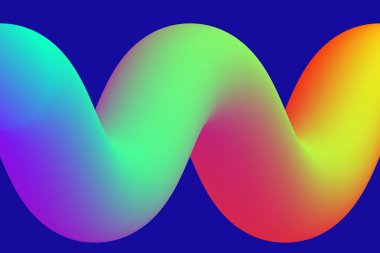 Renkli gradyan ile soyut arkaplan. vektör illüstrasyonu