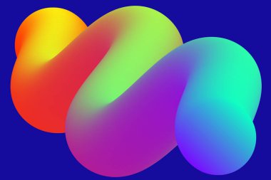 Renkli gradyan ile soyut arkaplan.