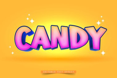 Düzenlenebilir 3B Moda Harfleme Metni Efekti