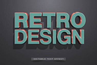 Retro Vintage Typography Generator Mockup