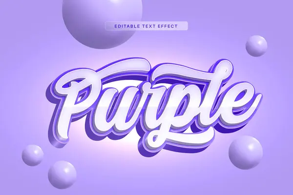 gerçekçi mor parlak menekşe metin efekti. yaratıcı 3 boyutlu alfabe harfi logosu, menekşe, mor ve mor 3 boyutlu harfler