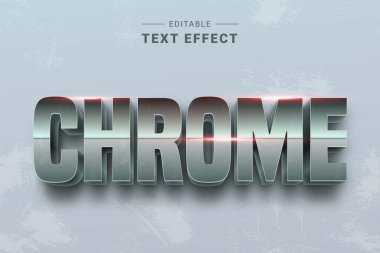 metin biçimi efektiyle düzenlenebilir şablon efekti