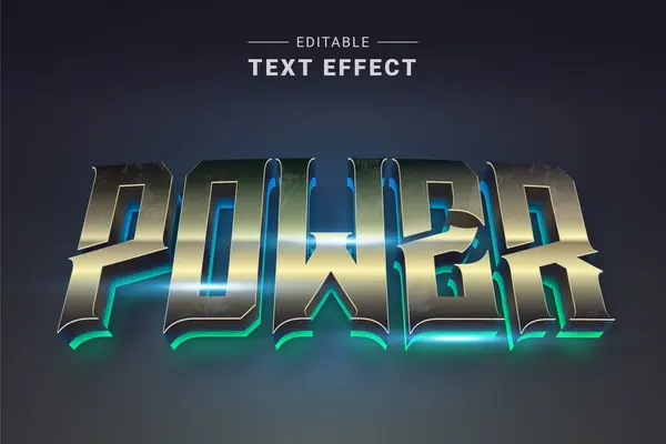 modern metin efekti, vektör illüstrasyonu