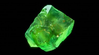 Zümrüt Kristal in the Dark-124; Döngülü Animasyon