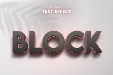 Bu, tasarımlarınızı daha çekici kılacak inanılmaz bir 3D metin efekti.