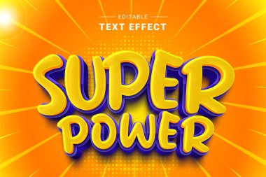 Düzenlenebilir 3B Metin Efekti