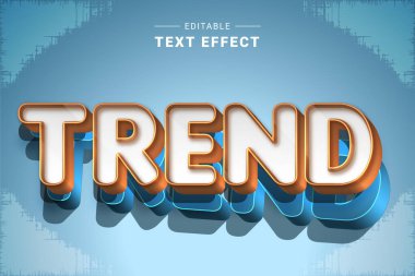 vektör modern 3d metin biçimi.