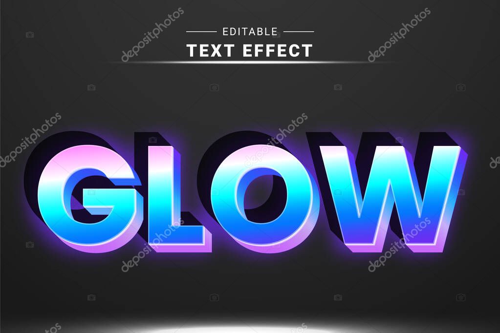 3D Text Effect is an amazing text effect that will make your designs more attractive. Easy for use, just change the text in your illustrator. Vector graphic styles shop