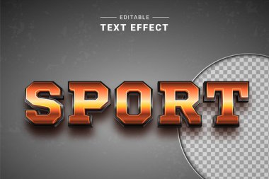 düzenlenebilir spor metni