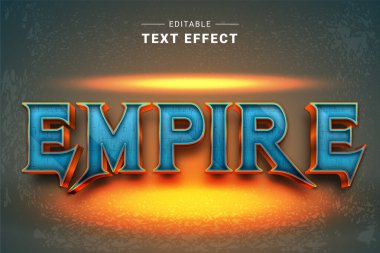 Canlı renklerle gelecek sinematik metin efekti