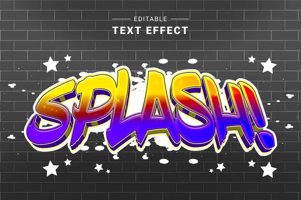 Düzenlenebilir efekt, vektör ve illüstrasyon içeren metin efekti.