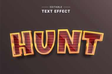 gölge efektli gerçekçi tahta düzenlenebilir metin