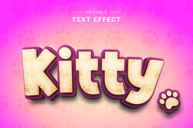 çizgi film tarzı özel yazı tipi efekti