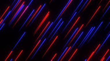 Fütürist Neon Işık İzleri Hipnotik Döngü Canlandırılmış Arkaplan  