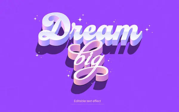 Sersemletici Tasarımlar İçin Canlı Vektör Harfleme Düzenlenebilir Metin Efekti  