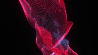 Parlayan Tekno Dalga Hareketi Kusursuz Döngüsü Siber Uyum 