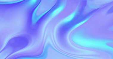 Yanardöner Akışkan Mavi, Pembe ve Mor desenli Arka plan Döngüsü Canlandırılmış