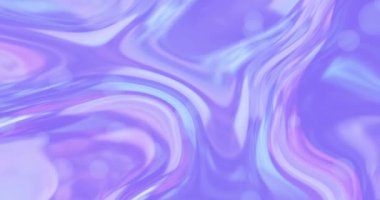 Yanardöner Akışkan Mavi, Pembe ve Mor desenli Arka plan Döngüsü Canlandırılmış
