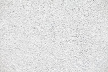 Beyaz beton duvar retro konseptte. Duvar kağıdı ya da grafik tasarımı için eski beton arka plan. Vintage tarzda boş alçı dokusu. Sakin ve basit hissettiren modern iç mekanlar..