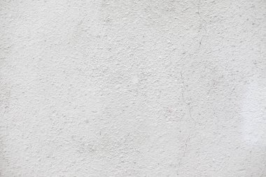 Beyaz beton duvar retro konseptte. Duvar kağıdı ya da grafik tasarımı için eski beton arka plan. Vintage tarzda boş alçı dokusu. Sakin ve basit hissettiren modern iç mekanlar..