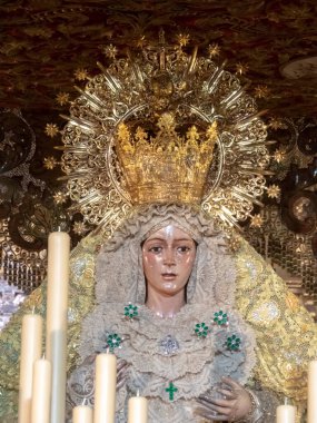 SEVILLE, SPAIN - 12 Nisan 2025: 