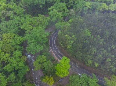 Yazın dağların manzarası