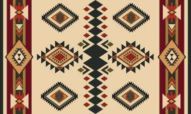 Amerikan Halı desenleri, Navajo halısı, Kabile deseni, Amerikan Yerlisi, Motif, Geometrik, Dekoratif Halı Tasarımı, Battaniye, İllüstrasyon, Boho, Aztek Etnik Dekor, İran halısı deseni, yerli halı deseni.