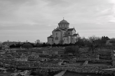 Şehrin eski kasabası.