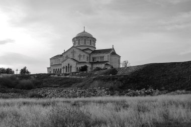 harabe eski Yunan şehri Hersones, Kırım bölgesi Ukrayna