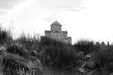 Ukrayna 'nın Kırım Bölgesi, Yunan Hersones kentinin kalıntıları
