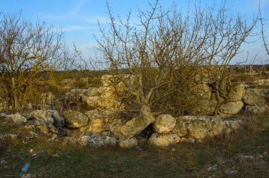 Perperan, Antalya ve hindinin kalıntıları.