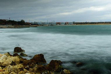 Karadeniz kıyısında fırtına ve dalgalar, Odessa