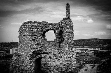 Pompei, İtalya 'nın antik Roma şehrinin kalıntıları.