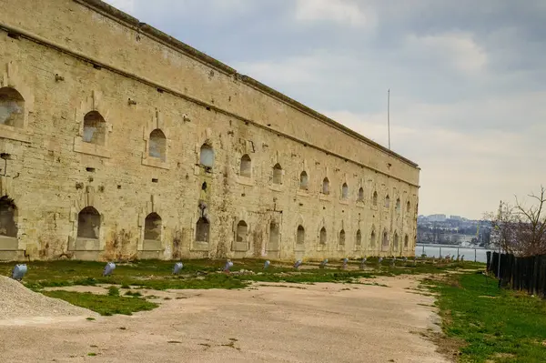 Kudüs şehrindeki antik kalenin duvarları