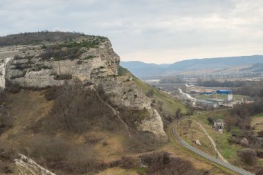 Dağlardaki manzara çok güzel. Kırım.