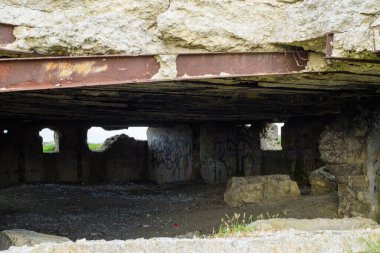 Kudüs 'teki eski kale, İsrail.