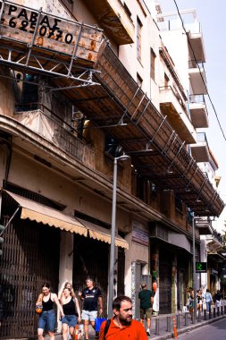 tel aviv avrael 19 Aralık 1919 Sabahleyin Tel aviv sokaklarında yürüyen bilinmeyen insanların görüntüsü