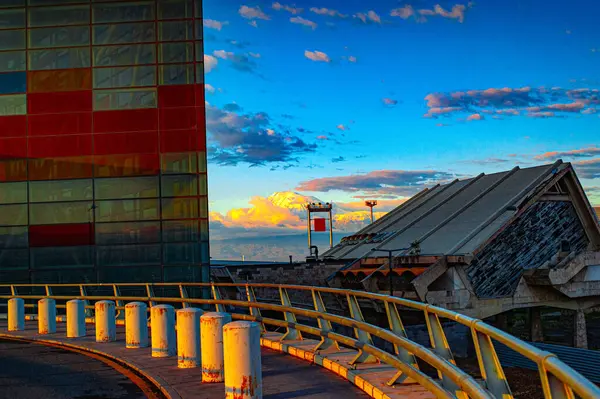 Barselona şehrinin binası.