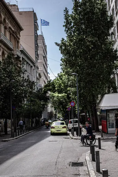 Sokaklar ve meydanlar Eski bir kasaba boş