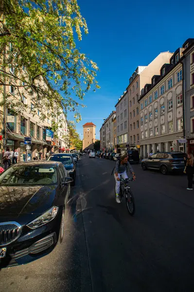 Stockholm - 10 Eylül: Stockholm caddelerinin manzarası, 10 Eylül, 22 Eylül, İsveç Başkenti