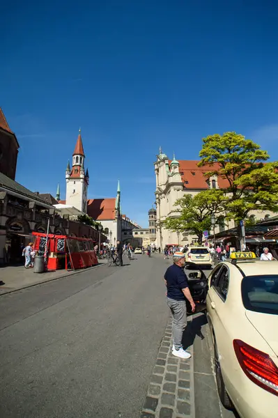 Tallinn 'in eski şehrinin sokakları