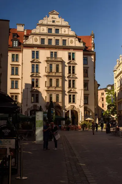Prag, Czech Cumhuriyeti - Haziran 201 Güzel sokaklar ve manzaralar. Mimari ve anıtlar. mimari ve mimari.