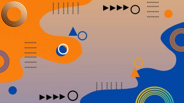 Moda modern geometrik soyut arkaplan