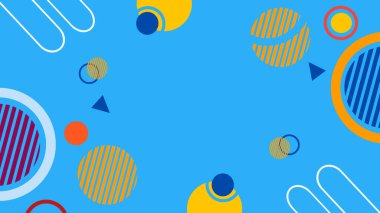 soyut renkli desen, vektör illüstrasyonu