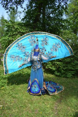 Muhteşem Tavuskuşu Karnavalı Kostümünü Göster